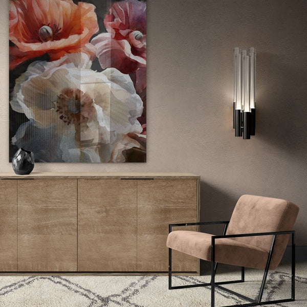 Prachtig schilderij kopen doe je bij Kontoer design. Het weelderige werk van olieverf hangt hier in groot formaat aan de muur. 