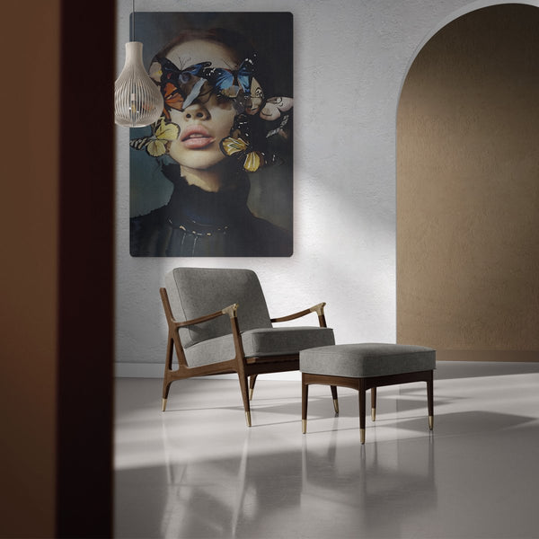 Eclipse of Wings op canvas