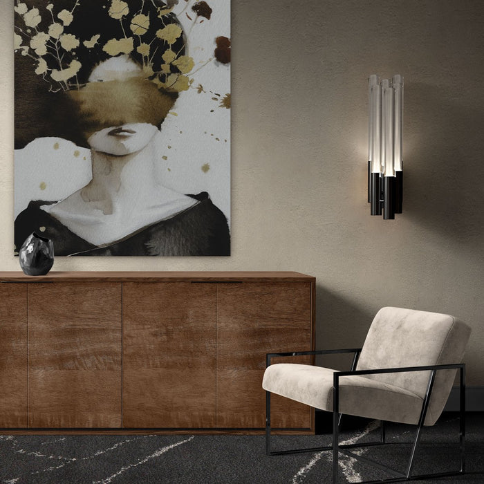 Eclipse of Wings op canvas met lijst