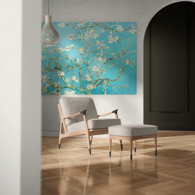 Het grootste Amandelbloesem schilderij wat we in de collectie hebben. Het is groter dan de echte Van Gogh. 