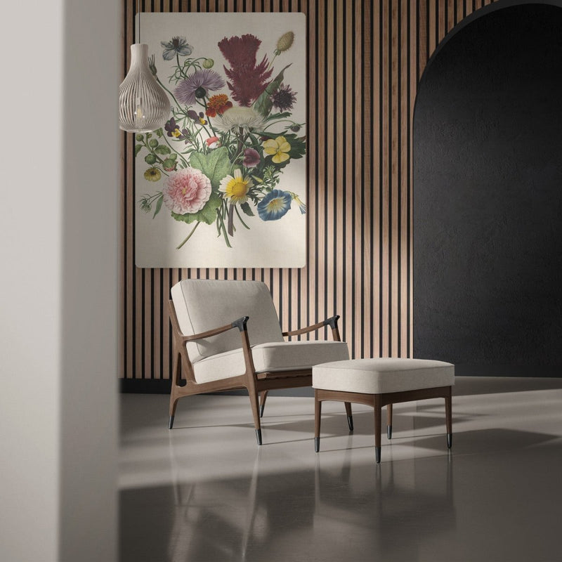 Het canvas schilderij met bloemen. Ieder bloem kent bijzonder veel kleur en spat van het canvas af. 