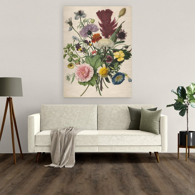 Aanschouw het boeket bloemen uit 1680 schilderij op een formaat naar keuze. 