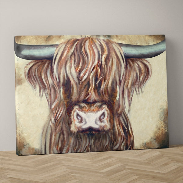 SCHOTSE HOOGLANDER COLIN OP CANVAS