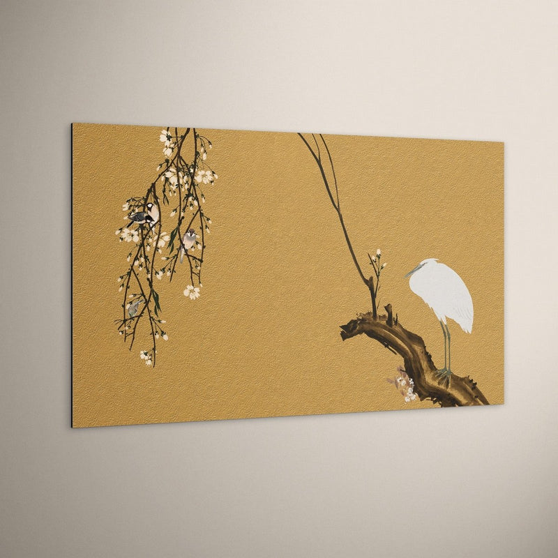 Dazzling golden hour dibond schilderij