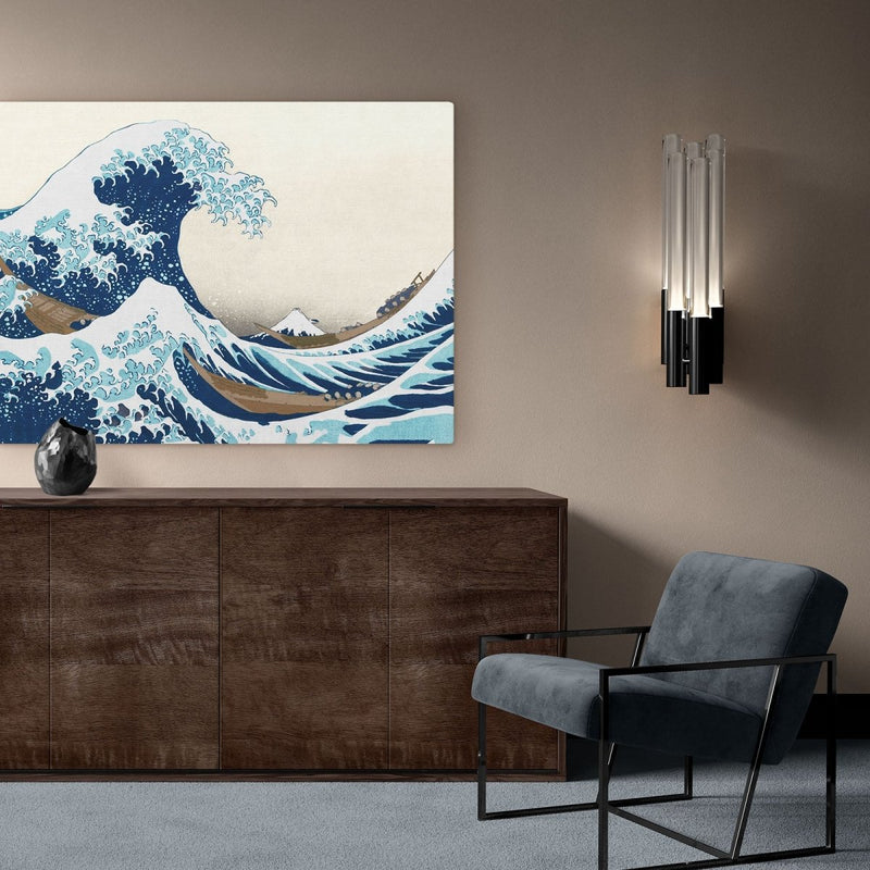  japanse prenten kopen zoals De grote golf van kanagawa van Japanse kunstschilder Katsushika Hokusai op canvas