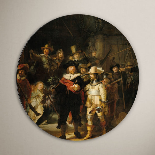 De Nachtwacht op muurcirkel