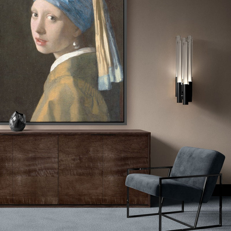 Meisje met de parel schilderij