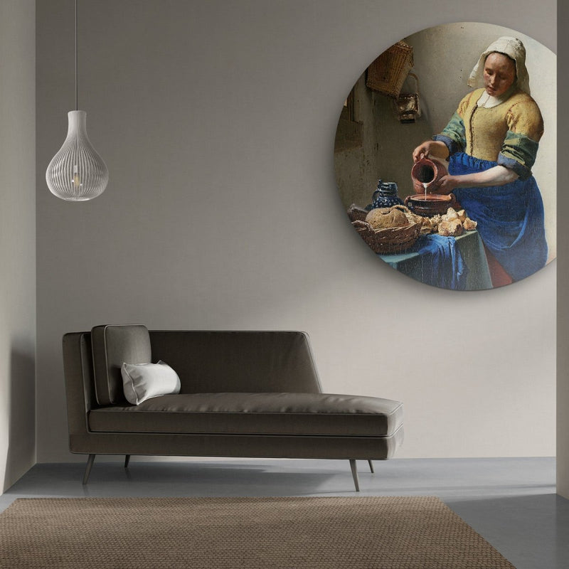 melkmeisje schilderij