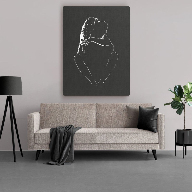 Groot naakt schilderij