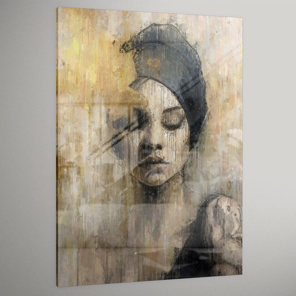 Sour times op plexiglas