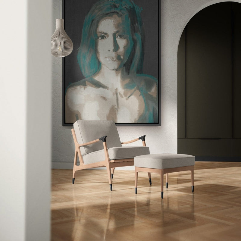Het grote canvas schilderij van een naakte vrouw, het naakt schilderij van de Vermoorde onschuld is een canvas met lijst